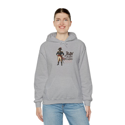 The Warrior’s March Jean-Jacques Dessalines Hoodie Haitian Freedom Series Unisex Heavy Blend