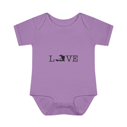 Island of Love Haitian Pride Baby Bodysuit Infant Heritage Series Premium Unisex Onesie, Cute Baby Clothes