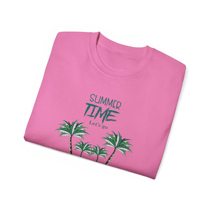 Summer Time in Haiti  Tropical Escape Tee  Haitian Sunshine Series  Unisex Ultra Cotton Tee,