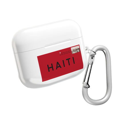 Haiti Postage Stamp Modern Diaspora Tribute AirPods Case Cultural Connection Series