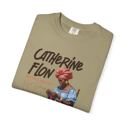 Catherine Flon Sewn in Freedom Oversize Tee Haitian Heritage Series Unisex Heavyweight Cotton T-Shirt