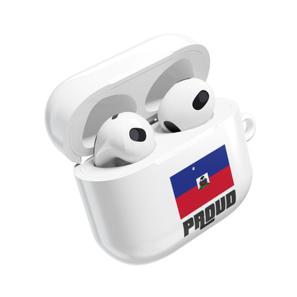 Haitian Flag Proud GTA-Inspired Streetwear AirPods Case Bold Modern Heritage Edition
