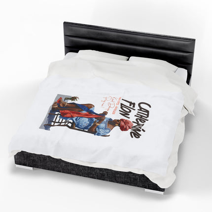 Catherine Flon Haitian Independence Heroine Premium Plush Blanket The Seamstress of Freedom - CreoleSizzle