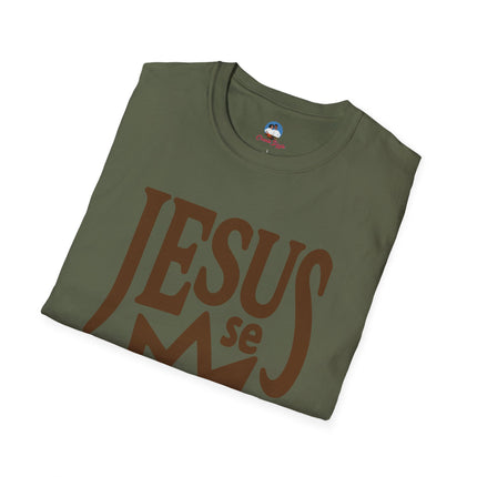 Jezi Se Wa Jesus is King T-Shirt Haitian Faith Series Premium Crewneck Faith-Inspired Unisex Softstyle T-Shirt