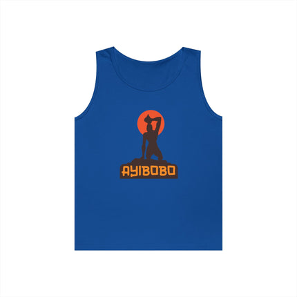 Ayibobo Heritage Tank Top Nèg Mawon Graphic Unisex Shirt Haitian Spiritual Streetwear Outdoorsy Vibe