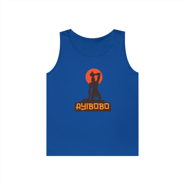Ayibobo Heritage Tank Top Nèg Mawon Graphic Unisex Shirt Haitian Spiritual Streetwear Outdoorsy Vibe