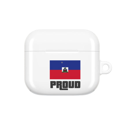 Haitian Flag Proud GTA-Inspired Streetwear AirPods Case Bold Modern Heritage Edition