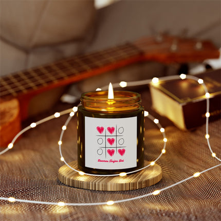 Love Candle Lanmou Toujou Bat Haitian-Inspired Romantic Gift Scented Candles, Coconut Apricot Wax (4oz, 9oz) - CreoleSizzle