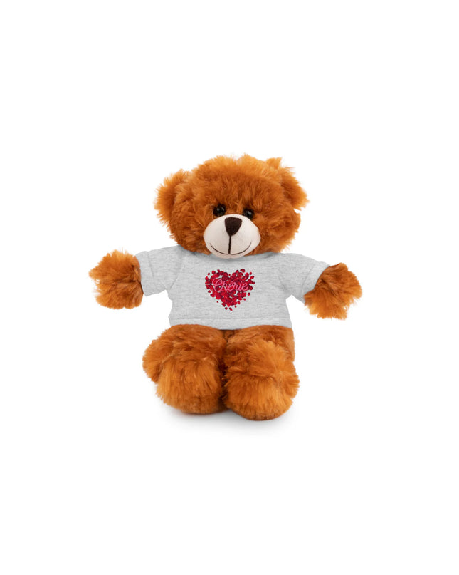 Chérie Romantic Teddy Bear Valentine’s Day Plush Gift with Haitian Flair - CreoleSizzle