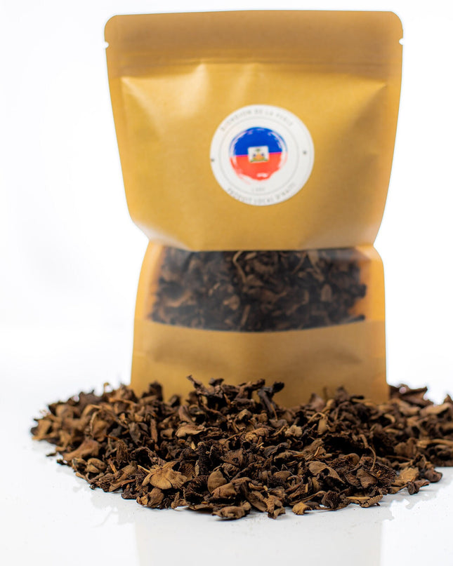 1.50 OZ Authentic Haitian Dry Black Djon Djon Mushroom | NYT Featured Haiti Clean  DjonDjon | Dried Black Mushroom for Creole Black Rice - CreoleSizzle