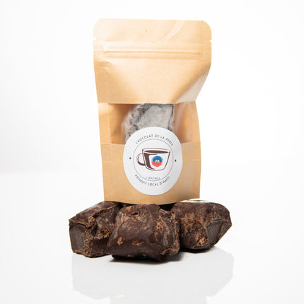 Organic Haitian Chocolate Cubes 2 Servings, Authentic Origin Cocoa, Rich Antioxidant Treat, Vegan-Friendly Gift,  by Chocolat de la Perle - CreoleSizzle