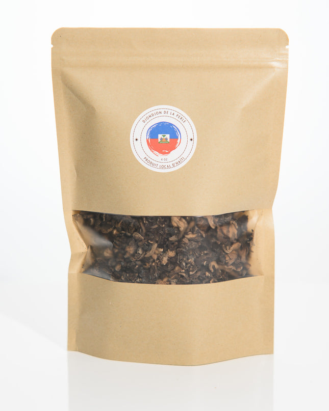 Family size  4 Oz Haitian DjonDjon as Featured in The New York Times - Authentic Clean Haitian Mushroom Organic Spice for Traditional Dishes - CreoleSizzle