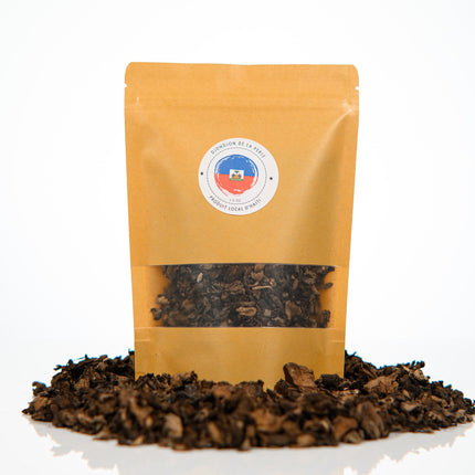 1.50 OZ Authentic Haitian Dry Black Djon Djon Mushroom | NYT Featured Haiti Clean  DjonDjon | Dried Black Mushroom for Creole Black Rice - CreoleSizzle