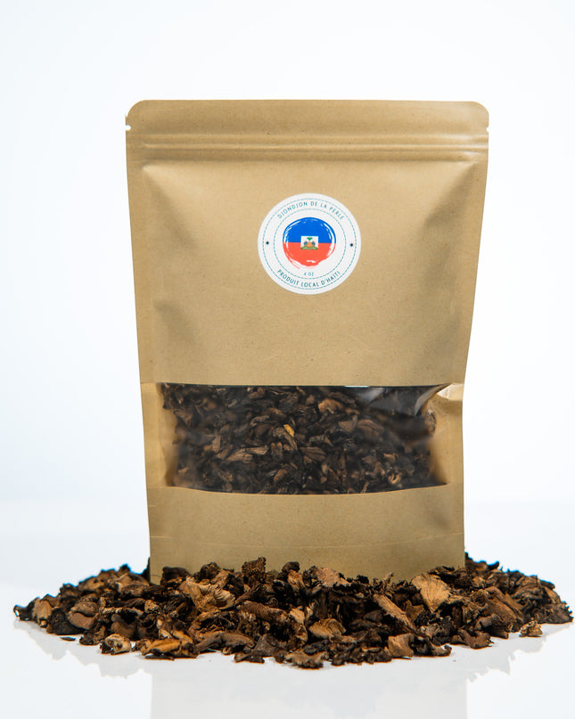 Family size  4 Oz Haitian DjonDjon as Featured in The New York Times - Authentic Clean Haitian Mushroom Organic Spice for Traditional Dishes - CreoleSizzle