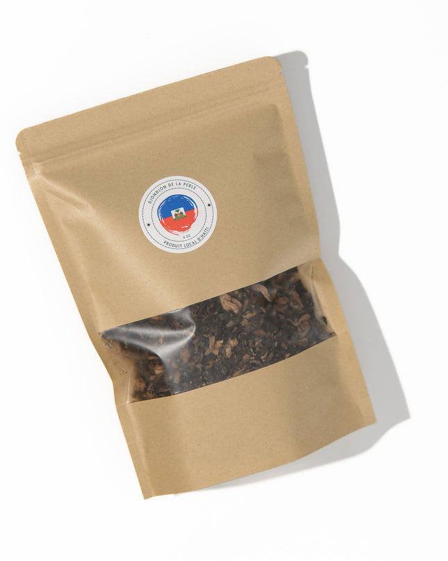 Family size  4 Oz Haitian DjonDjon as Featured in The New York Times - Authentic Clean Haitian Mushroom Organic Spice for Traditional Dishes - CreoleSizzle