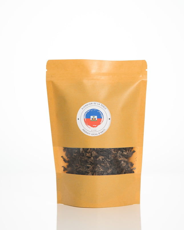 Featured in The New York Times: Authentic Djon-Djon from Haiti | Organic Clean Haitian DjonDjon Mushrooms for Haitian Black Rice 2.50 oz - CreoleSizzle